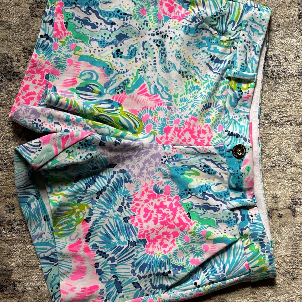 Lilly Pulitzer Multicolor Patterned Women Shorts